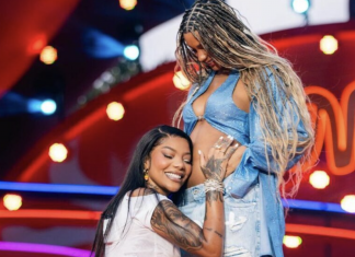 Ludmilla y Brunna Gonçalves anuncian su embarazo en pleno concierto