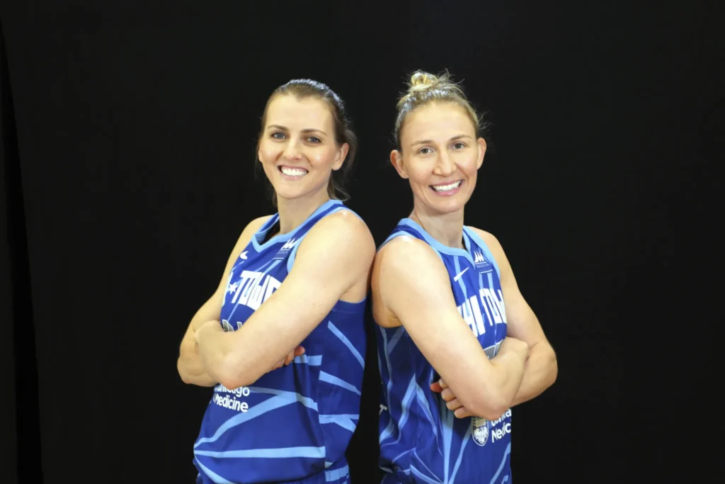 Courtney Vandersloot y Allie Quigley