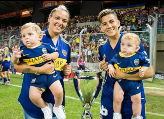 Futbolistas y mamás lesbianas: Lorena Benitez y Verónica Rivero Lorena Benitez
