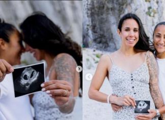 Las futbolistas Bianca Sierra y Stephany Mayor anuncian que serán mamás de gemelos