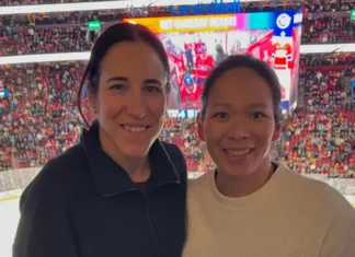 Julie Chu y Caroline Ouellette: de rivales legendarias a familia lésbica olímpica Julie Chu y Caroline Ouellette