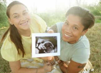 La futbolista Fernanda Pinilla y su esposa Grace Lazcano dan a luz a su primera hija fernanda pinilla y grace lazcano