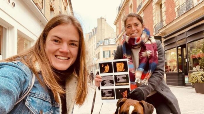 Irene paredes y Lucia Ybarra dan a a luz a su segunda hija